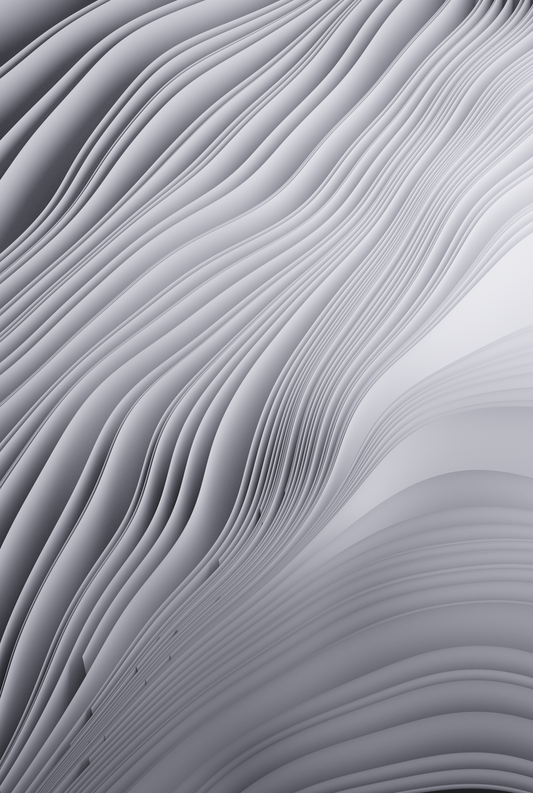 a black and white photo of a wavy surface