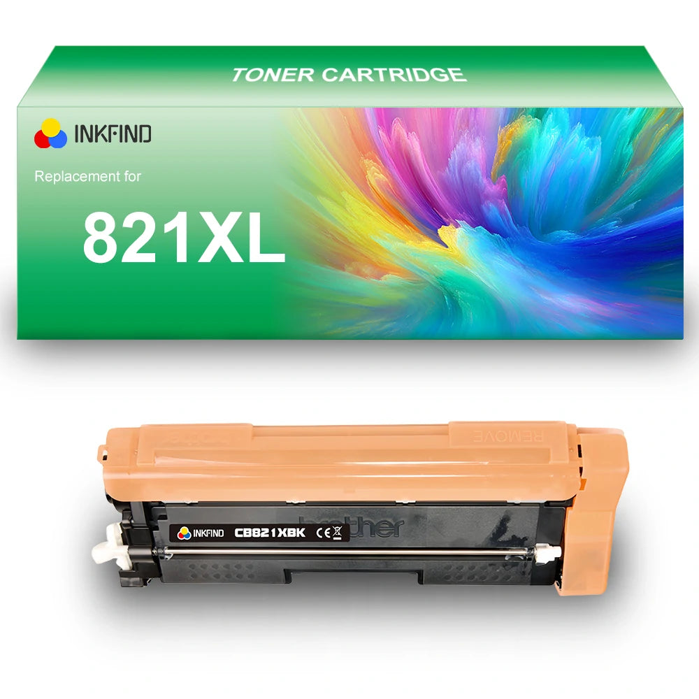 Compatible Brother TN-821XLBK Black Toner