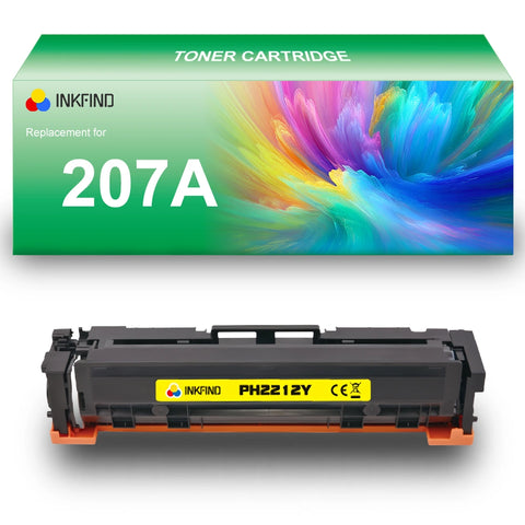 HP 207A Compatible Yellow Toner Cartridge