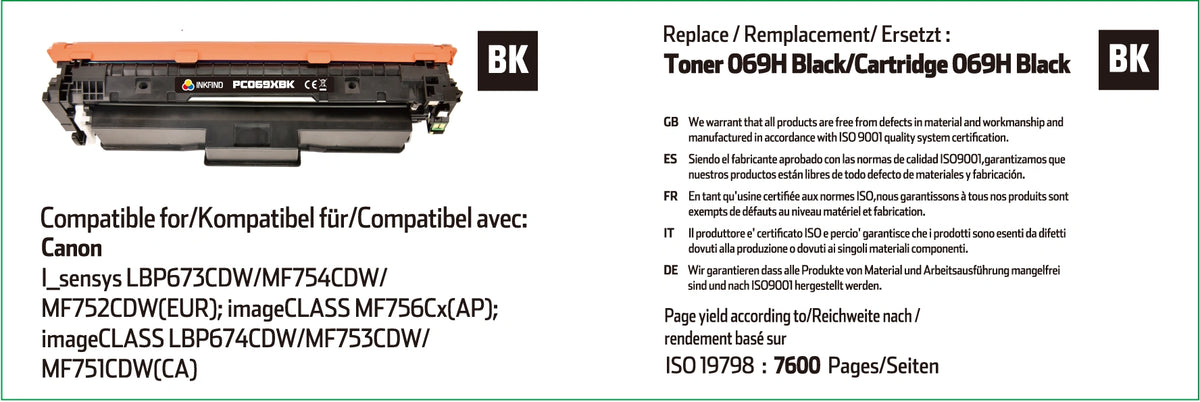Toner 069H Black