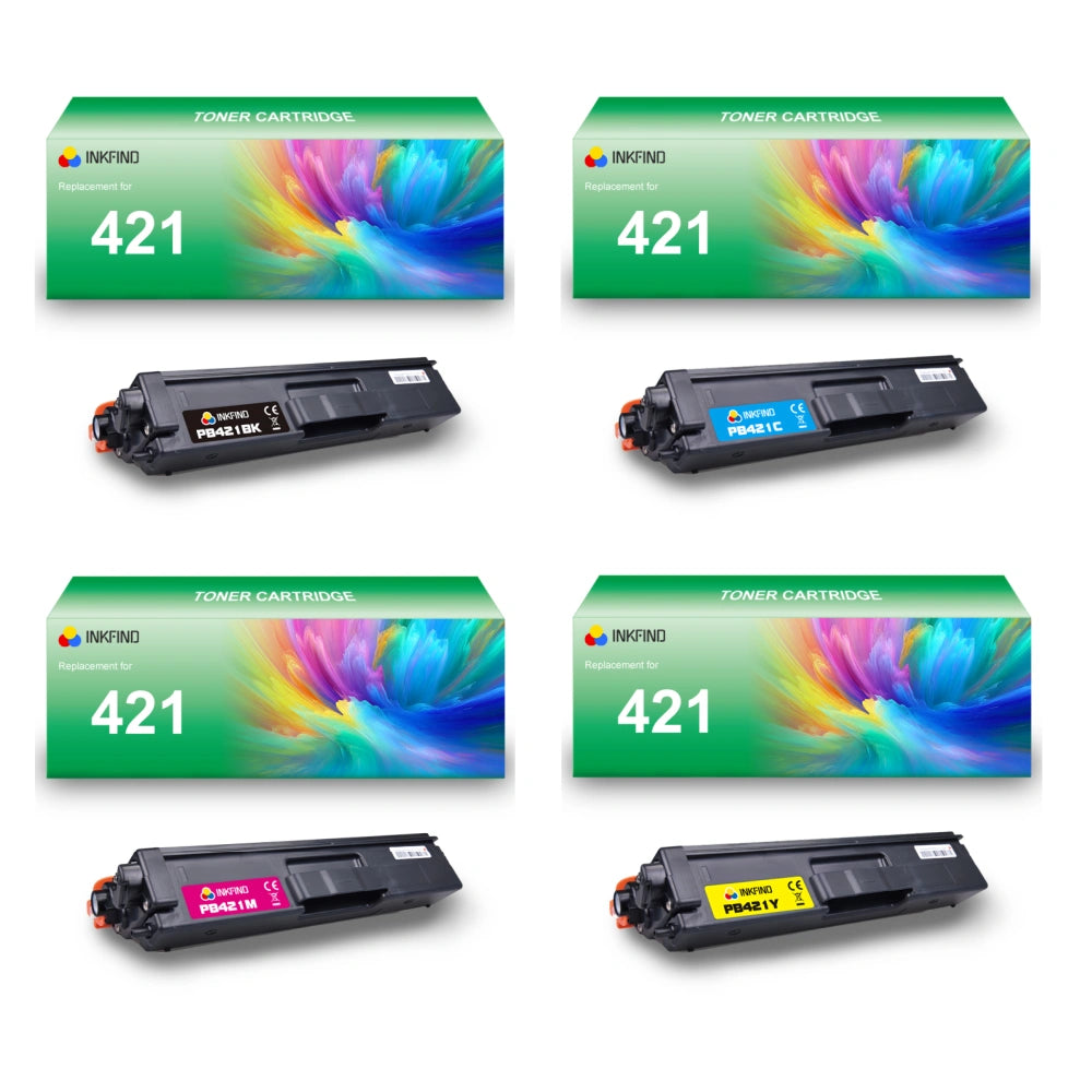 Brother 421 toner multipack