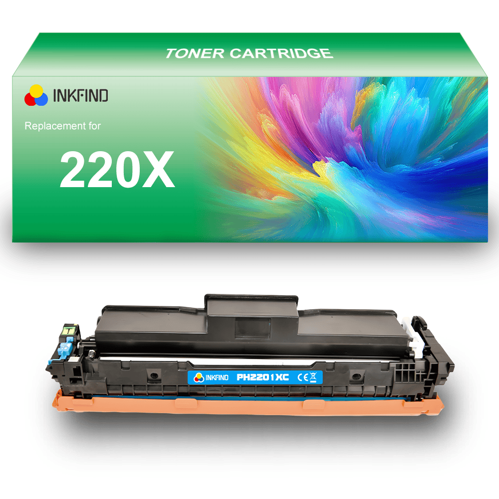HP 220X High Capacity Cyan Toner Cartridge