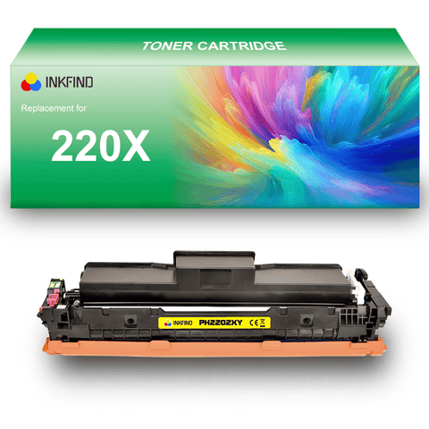 HP 220X High Capacity Yellow Toner Cartridge