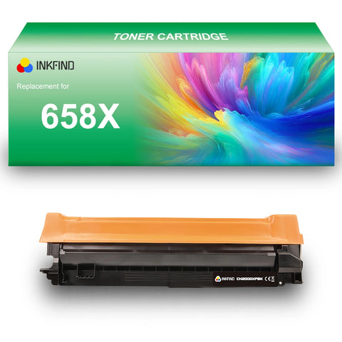 HP 658X Black High Capacity Toner Cartridge - W2000X