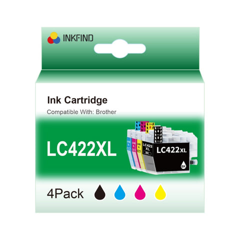 Brother LC422XL 4-Colour XL Ink Cartridge Compatible Multipack