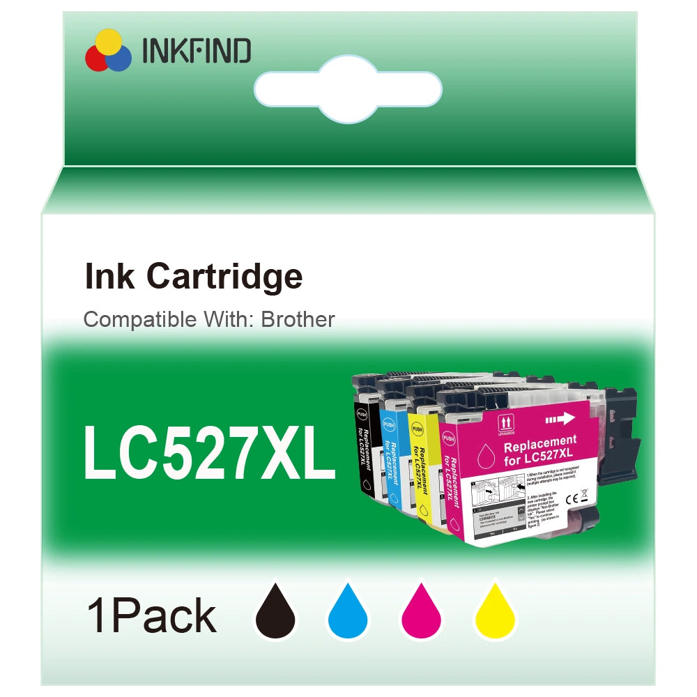 Compatible Brother LC527XL 4-Colour Ink Multipack