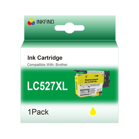 Compatible Brother Yellow LC527XLY Ink Cartridge